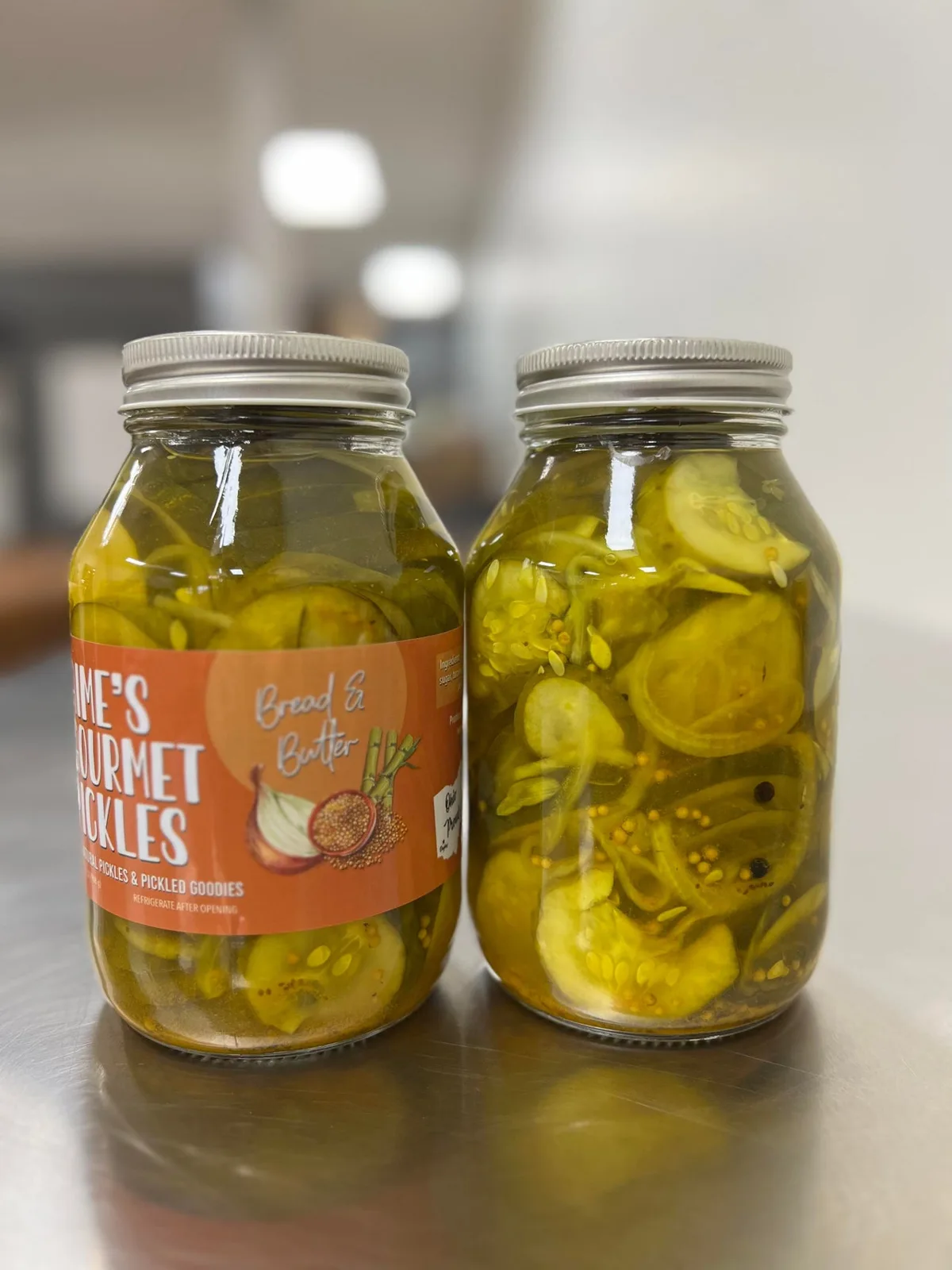 Bread and Butter pickles