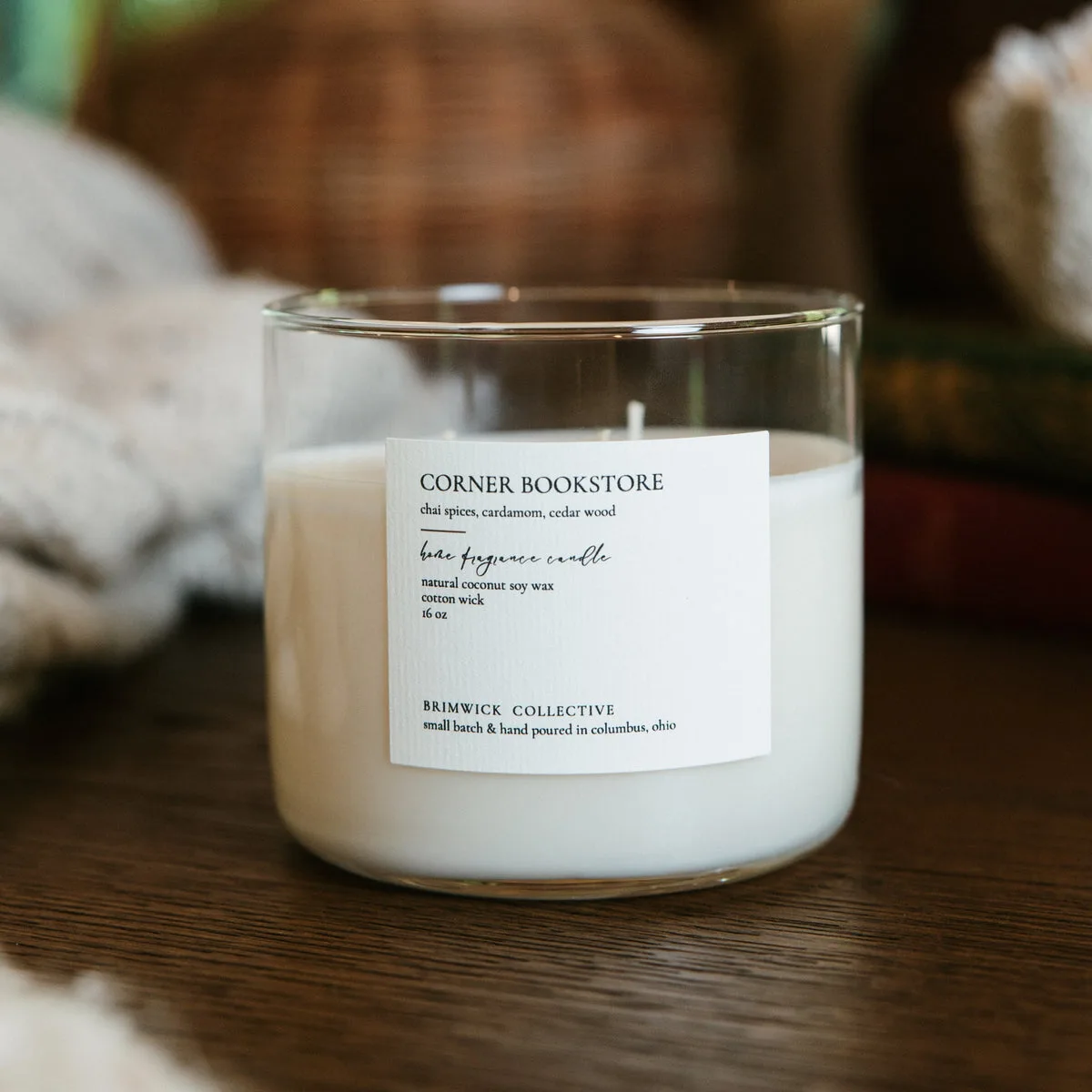 Corner Bookstore Candle
