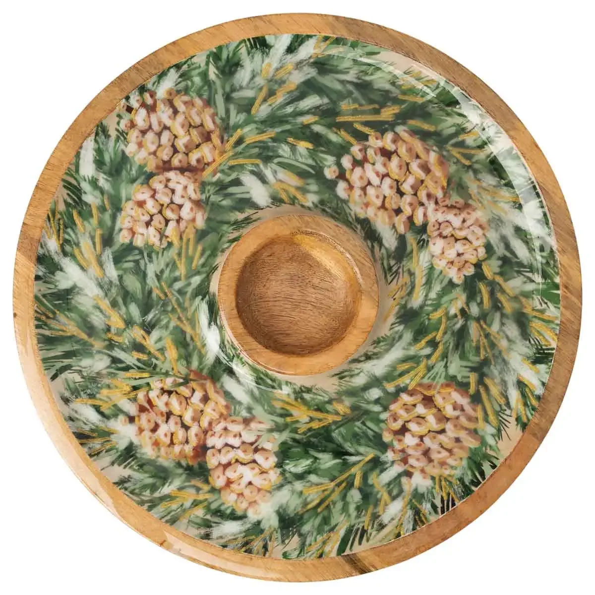 Gilded Chip & Dip Platter