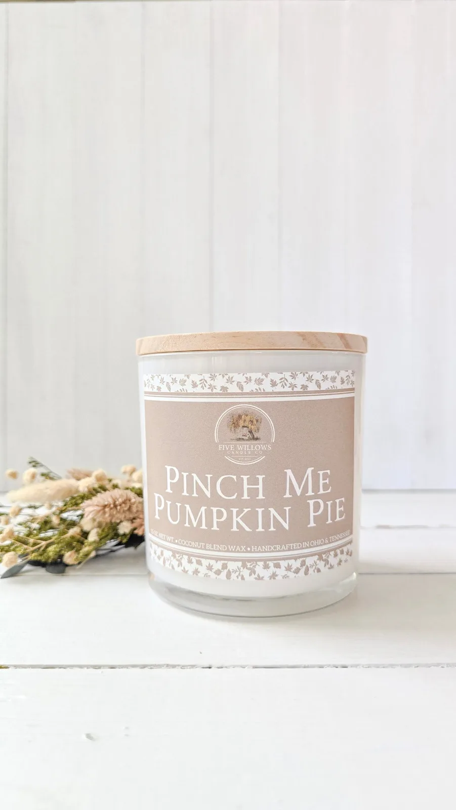 Pinch Me Pumpkin Pie signature tumbler