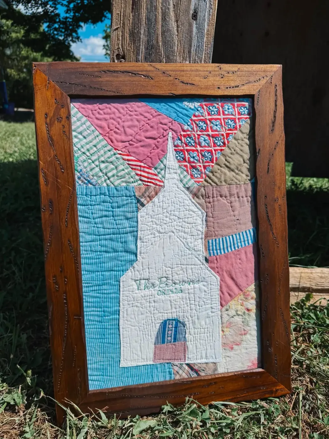 A personalized quilted church