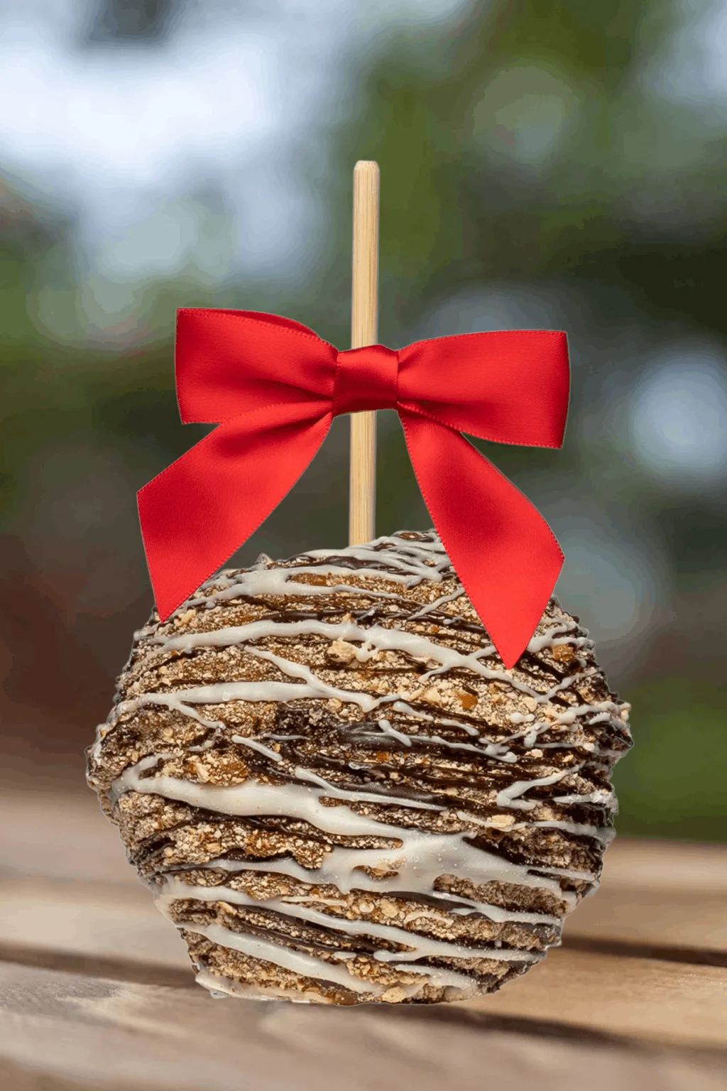 Crushed Pretzel with Dark & White Chocolate
