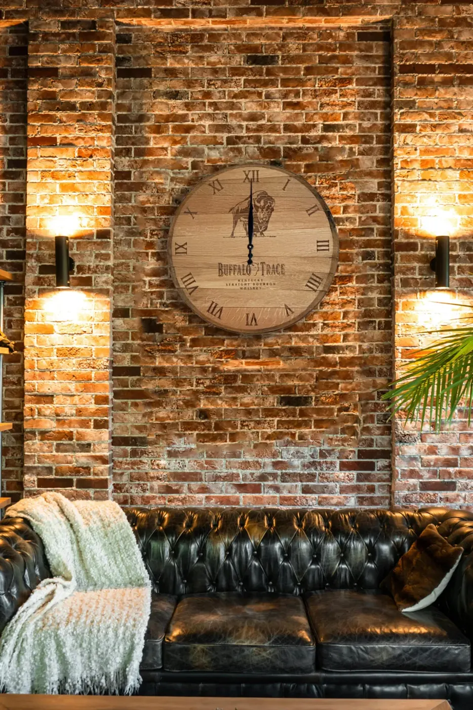 Whiskey Barrel Clock