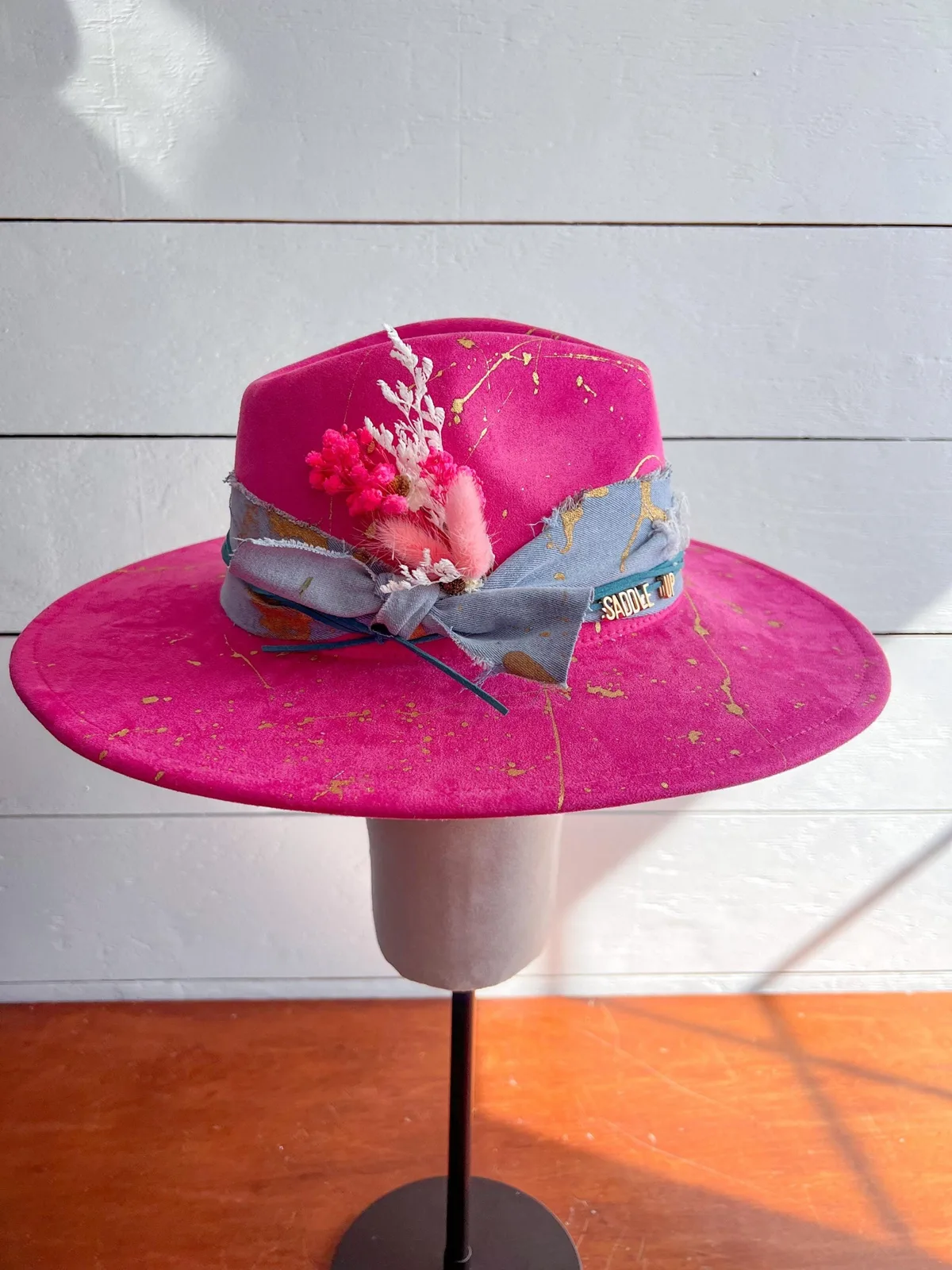 Nashville Bound paint-splattered hat