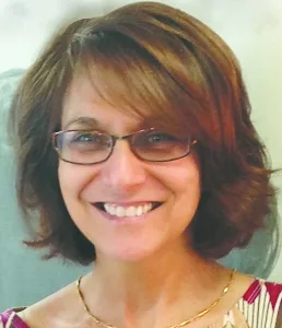 Artist and calligrapher Julie Staller-Pentelnik