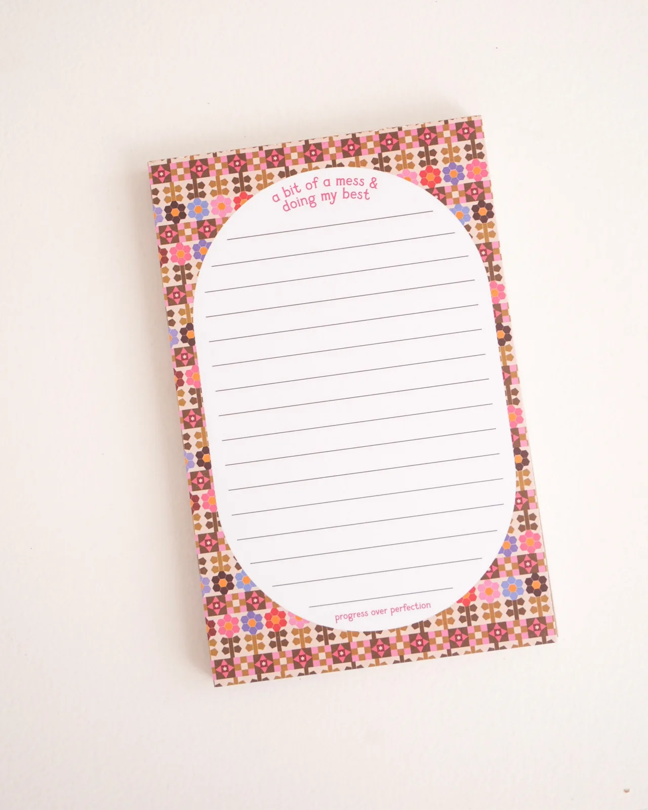 Doing My Best Morning Blooms Notepad