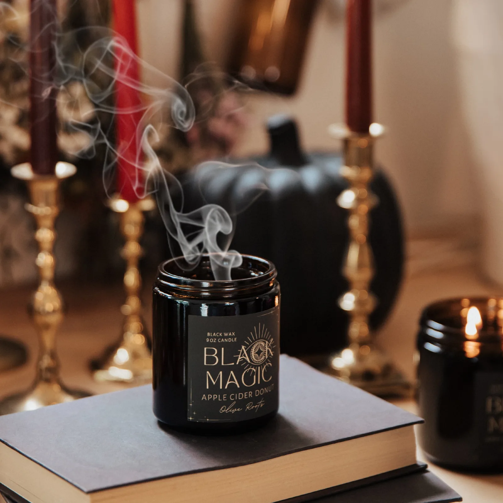 Black Magic black soy candle