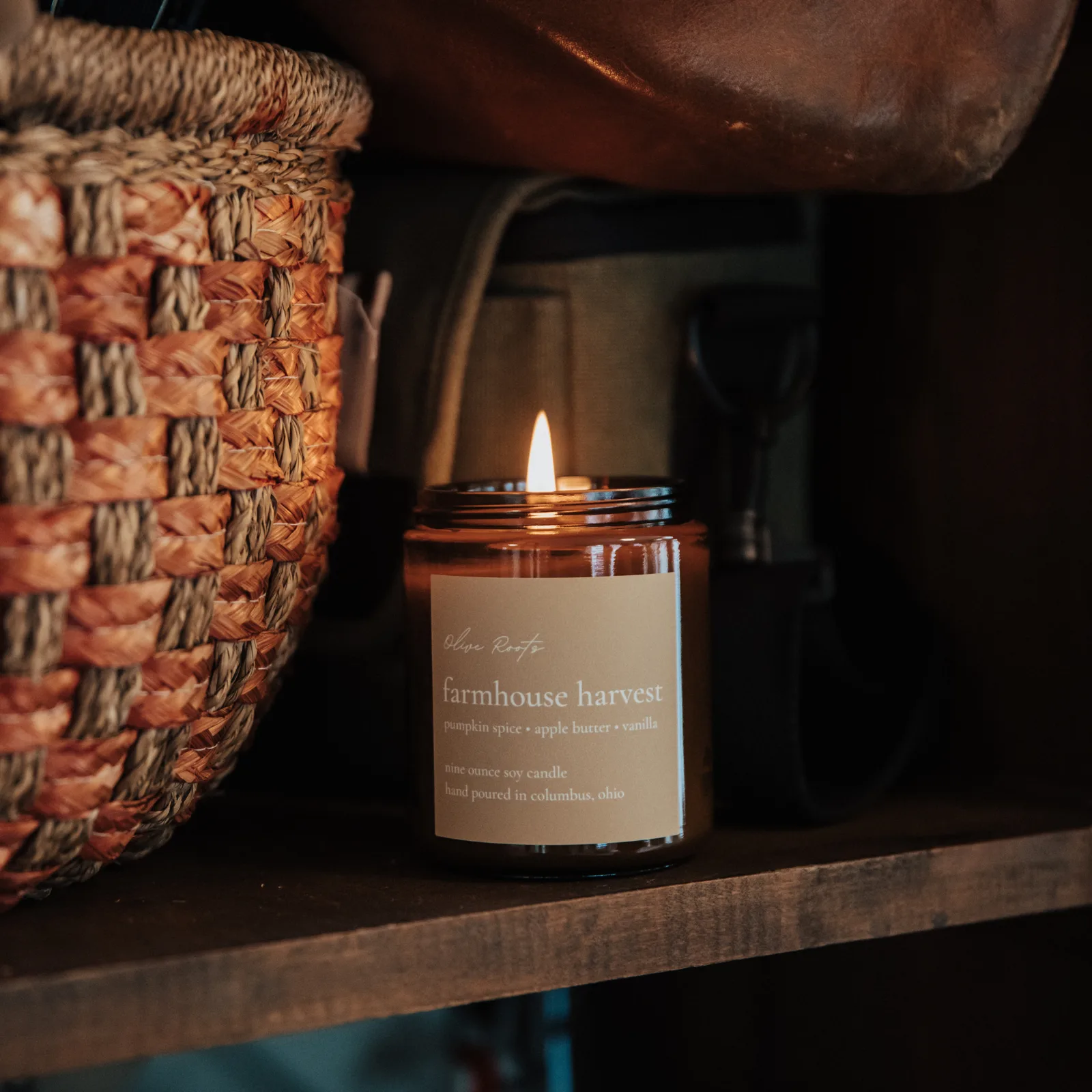 Farmhouse Harvest soy candle