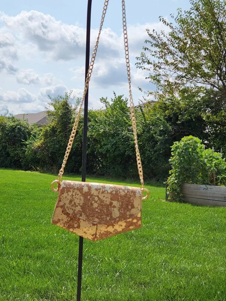 Gold cork Skye handbag