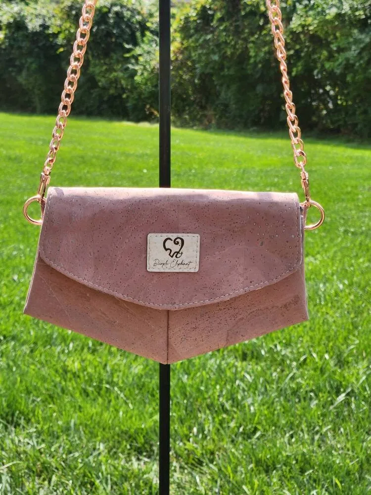 Rose pink Skye handbag