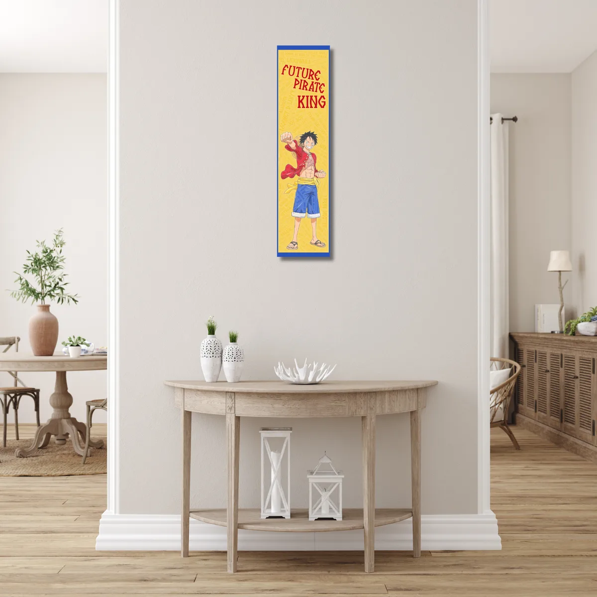 Monkey D. Luffy "Future Pirate King" ceramic wall tile