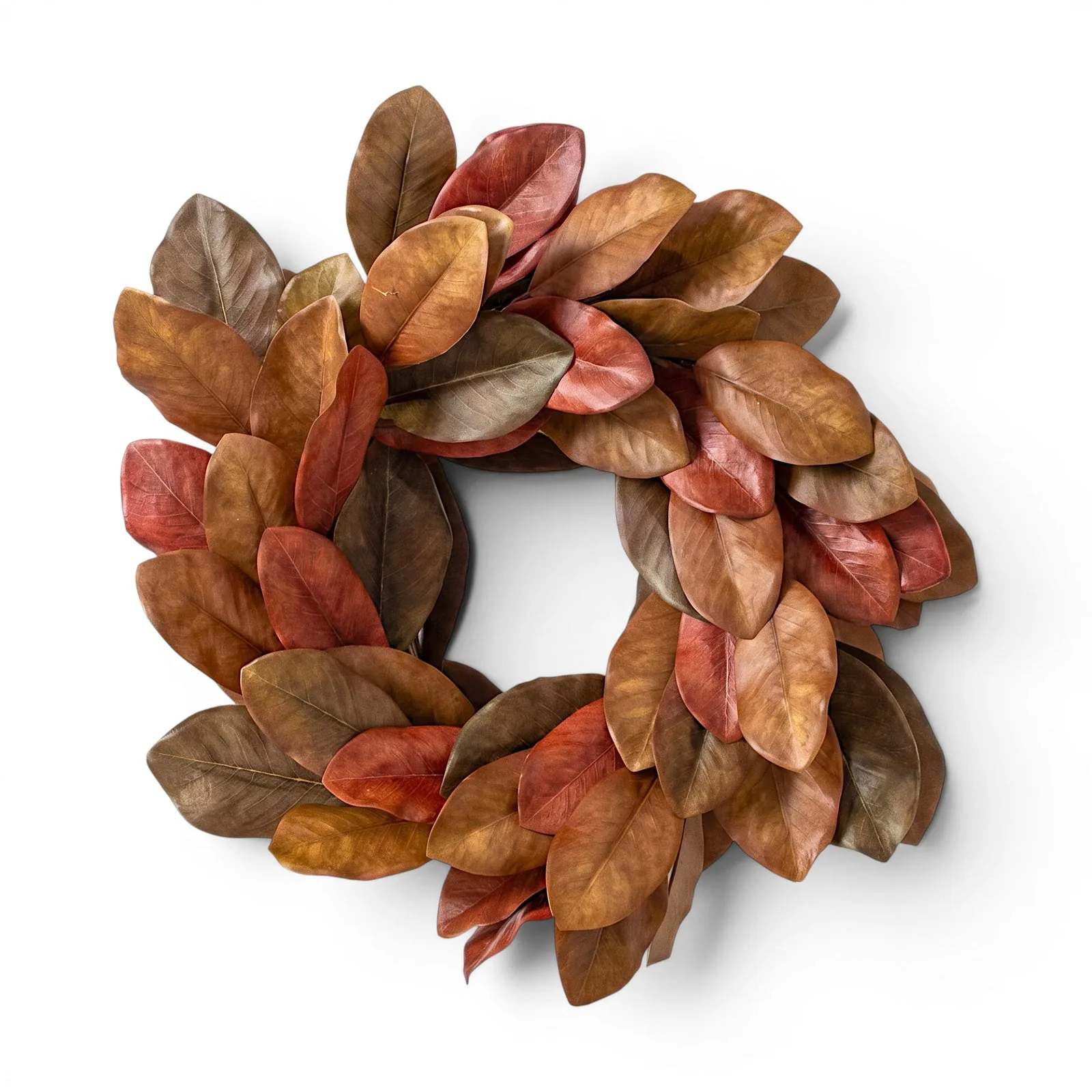 Fall Magnolia Wreath