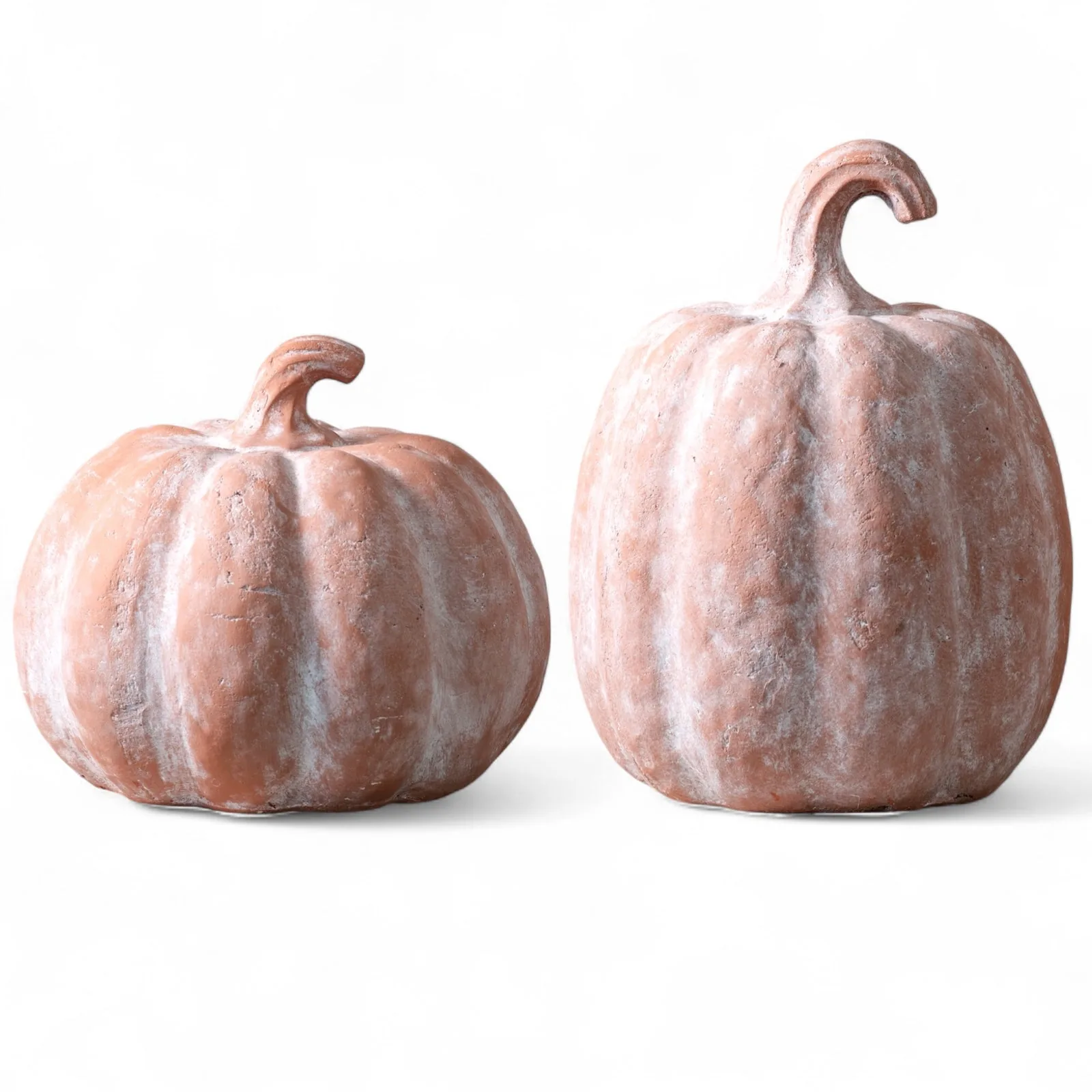 Orange Terracotta Pumpkins