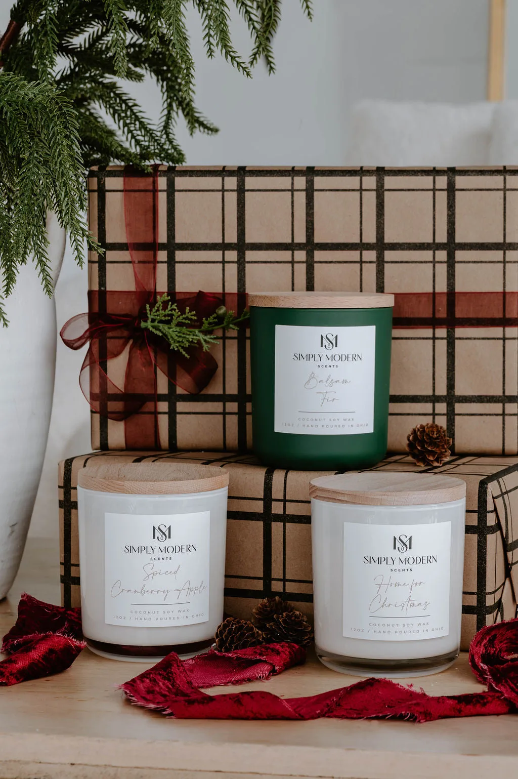 Holiday Candle Trio