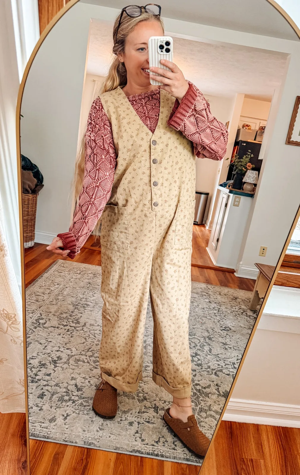 The Marigold Floral Jumpsuit