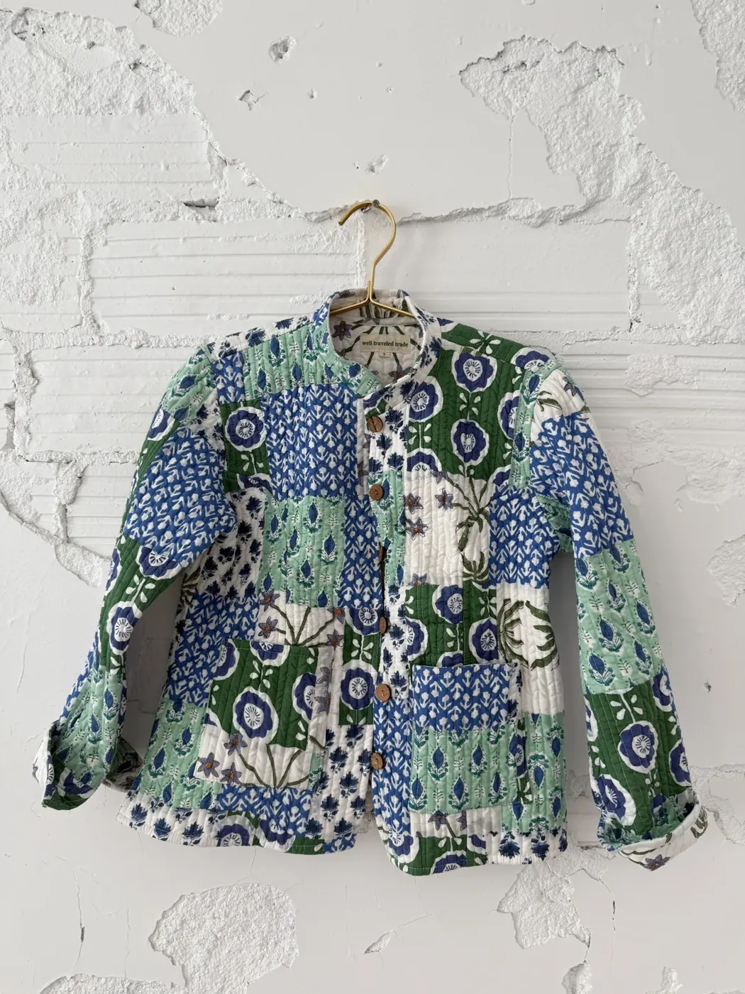 Indigo Palm Reversible Jacket